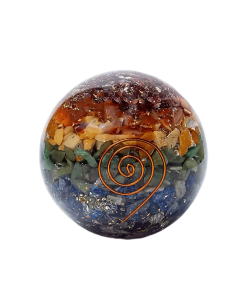 Orgonite 7 Chakras - Sphere, Spiral